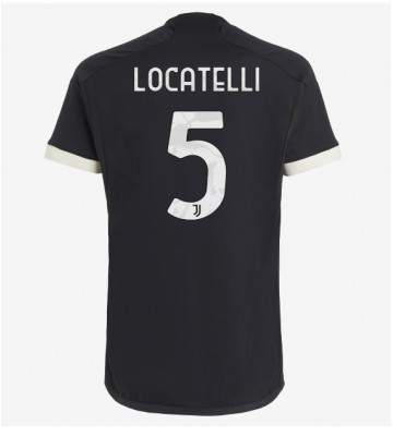 Maillot de foot Juventus Manuel Locatelli #5 Troisième 2023-24 Manches Courte